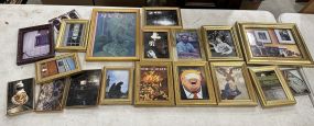 Group of Assorted Gold Picture Frames