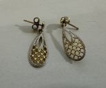 14K Ladies Earrings