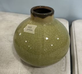 Decorative Crackle Ceramic Vase