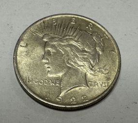 1922 Peace Liberty Dollar