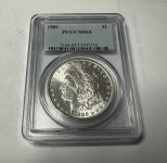 1886 MS64 Morgan Silver Dollar