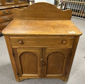 Vintage Mahogany Victorian Washstand