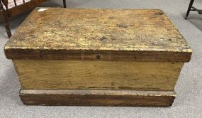 1800's New England Primitive Quilt Chest