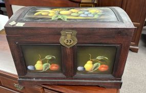 Decorative Painted Storage Trunk