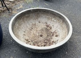 Vintage Ceramic round Planter