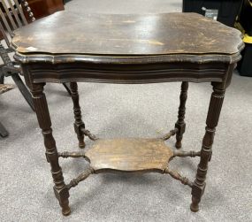 Vintage Duncan Phyfe Mahogany Library Table