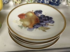 6 Bavaria Orchard Plates