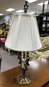 Mid Century Style Alabaster Lamp