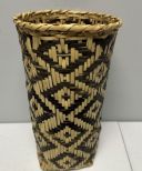 Choctaw Basket Hand Woven and Hand Cut Cane