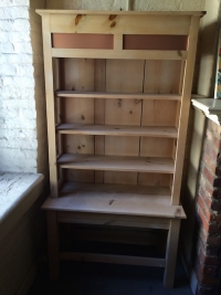 Wood Shelving Unit