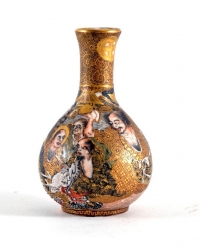 Miniature Satsuma Vase