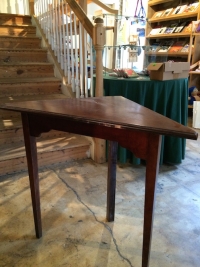 Antique Corner End Table