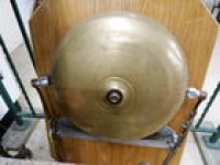 Large Brass Industrial Bell