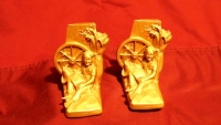 Brass Bookends