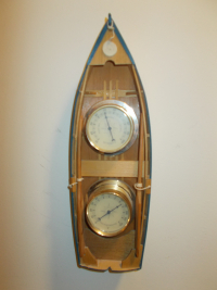 Row Boat Barometer
