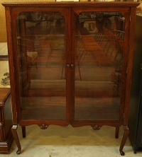 1800's Curio Display Cabinet