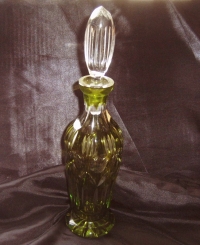 Antique Bottle Green Glass