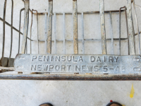 Peninsula Dairy Metal Crate
