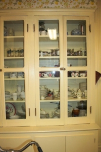 Kitchen Cabinets full of china and other smalls