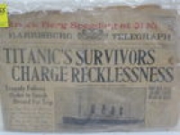 Titanic Newspaper