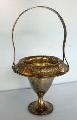 Victorian Silverplate Basket