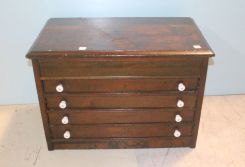 Antique Spool Cabinet