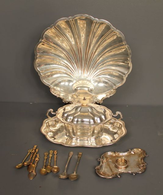 Various Silverplate Items