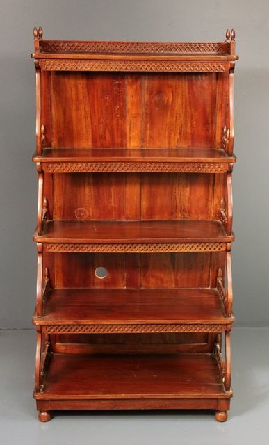 Mahogany Etagere/Bookcase