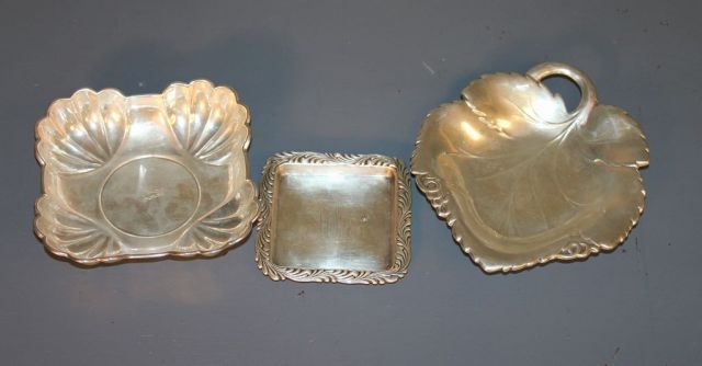 Three Sterling Dishes