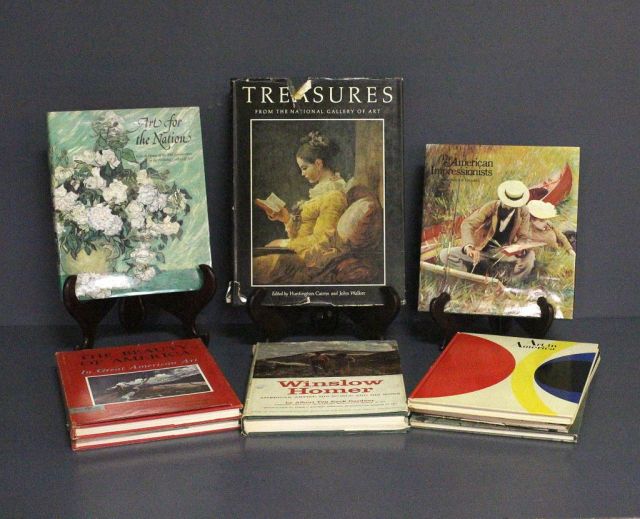 Collection of Nine Art Reference Books