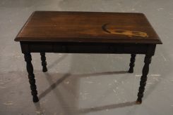 1930s Walnut Side Table