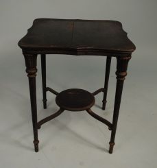 Circa 1910 Oak End Table